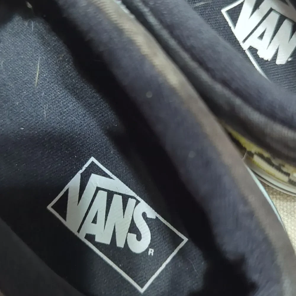 Vans Asher Sunflower‎ Checkerboard Sneaker Shoes 4 Sunflowers